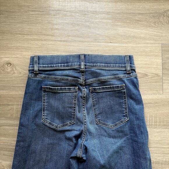 Spanx Seamed Front Wide Leg Jeans Size Small - Picture 8 of 15